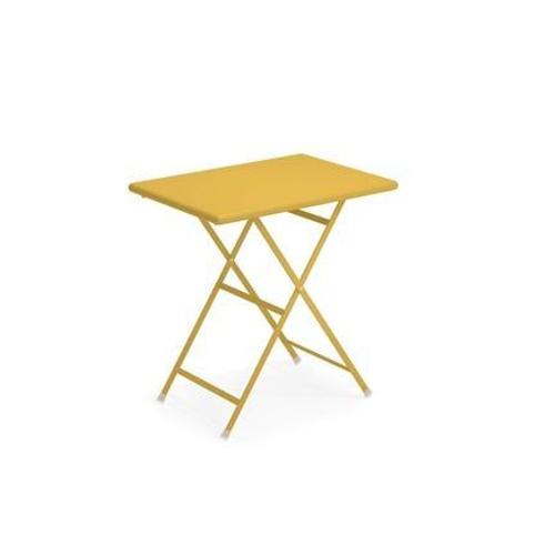 Emu - Petite Table Pliable Arc En Ciel - Jaune Curry  - Jaune