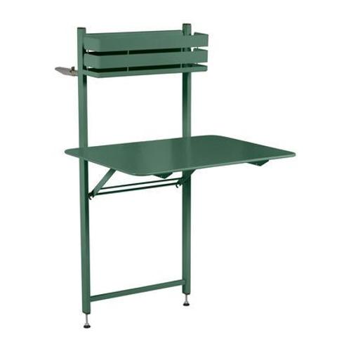 Fermob - Table Pliable Balcon Bistro Acier Muscade 57  X  77 Cm  - Vert