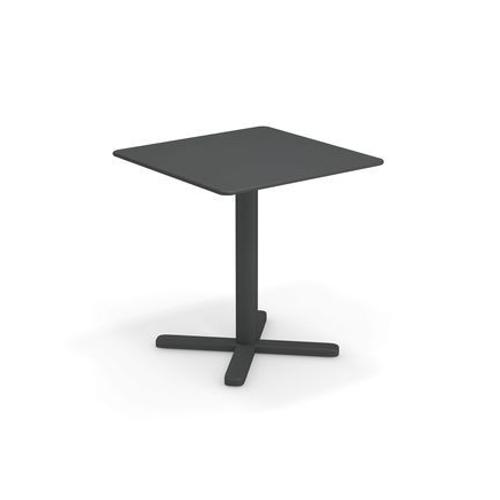 Emu - Table Carrã©E Darwin  - Fer Ancien - 70 X 70 Cm  - Gris