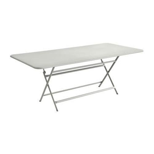 Fermob - Table Pliante CaractãRe - A5 Gris Argile - 190 X 90 Cm  - Gris