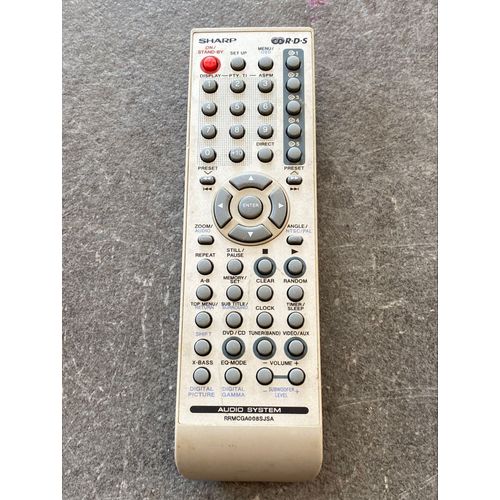 Telecommande Sharp audio system RRMCGA008SJSA