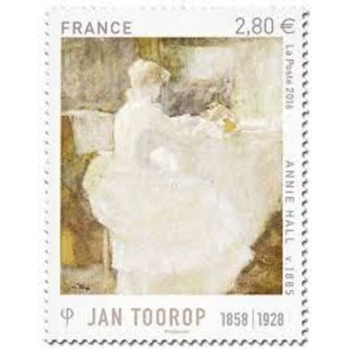 Art : "Annie Hall" Oeuvre De Jan Toorop Année 2016 N° 5033 Yvert Et Tellier Luxe