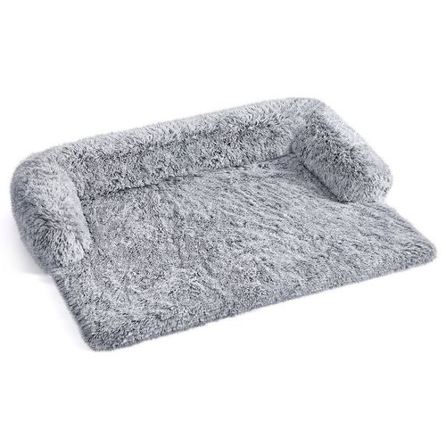 Fluffyhug Panier Pour Chien, Tapis, Couverture De Protection Pour Canapé, Taille Xxl, Pour Chiens De Grande Taille, 122 X 95 X 18 Cm, Gris Ombré