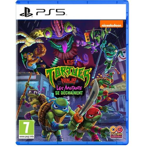 Les Tortues Ninja : Les Mutants Se Déchaînent Ps5