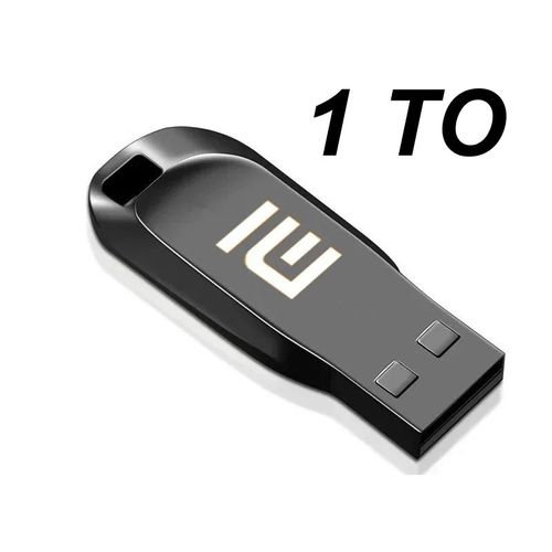 Clé USB 1 To - USB 3.0 Métal coloré Noir