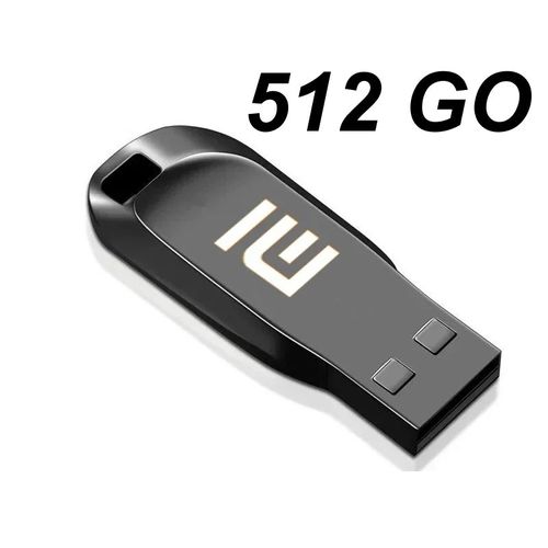 Clé USB 512 Go - USB 3.0 Métal coloré Noir