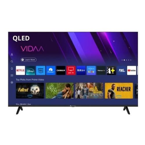 TV QLED UHD 4K CONTINENTAL EDISON 65" 164 cm Smart Vidaa Wifi Bluetooth