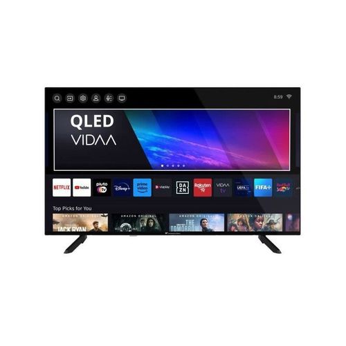 TV QLED - CONTINENTAL EDISON - CELED50SVQLD25B3 - 50" (126 cm) - UHD 4K 3840x2160 - SMART VIDAA - 3xHDMI - 2xUSB