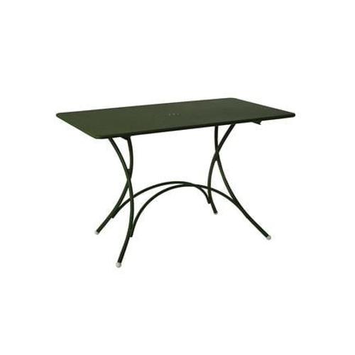 Emu - Table Pliante Rectangulaire Pigallet - Vert Foncã©  - Vert