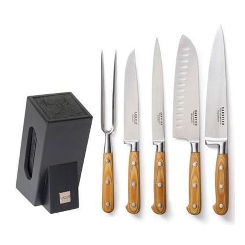 Sabatier Trompette - Essentiel - Bloc Cuisine 5 Pièces - Gris