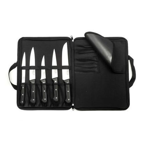 Sabatier Trompette - Universal - Trousse 5 Couteaux De Cuisine  - Gris