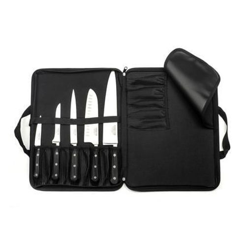 Sabatier Trompette - Origin - Trousse 5 Couteaux De Cuisine  - Gris