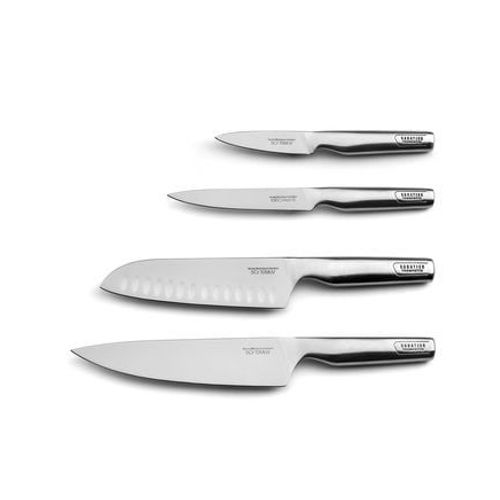 Sabatier Trompette - Asean - Set 4 Couteaux De Cuisine  - Gris