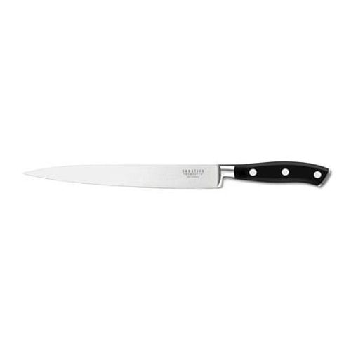 Sabatier Trompette - Vulcano - Couteau Filet De Sole Flexible 18cm  - Noir