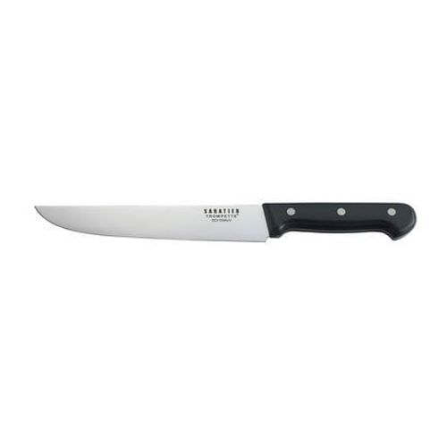 Sabatier Trompette - Universal - Couteau De Boucher 20cm  - Noir