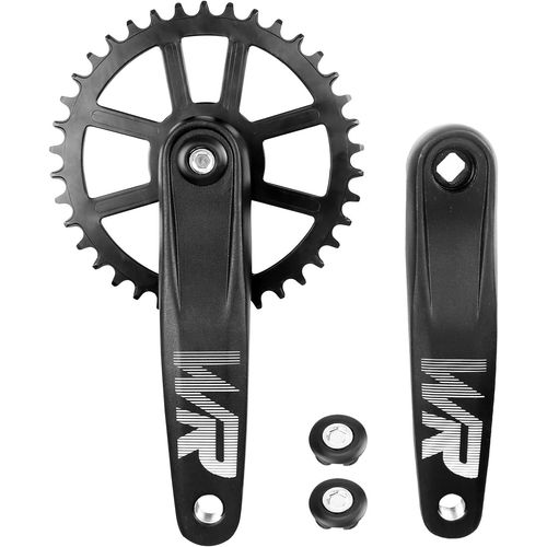 Bike Crankset 170mm 42t Universal Single Speed Bike Crankset 6/7/8/9/10/11 Speed Mtb Bmx Road Bike.[H103]
