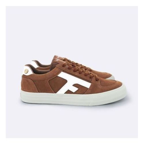 Faguo Tennis Cuir Walnut Marron