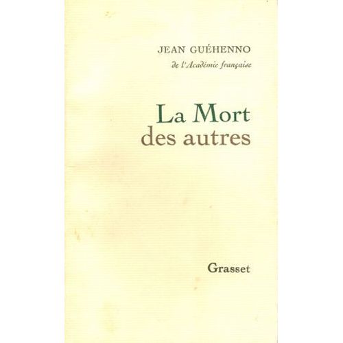 La Mort Des Autres