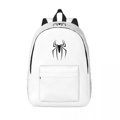 Sac à dos Spider Man noir pour garcons et filles, sac d'ecole, sac de jour, sac de maternelle, durable