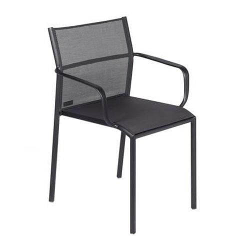 Fermob - Fauteuil Cadiz Bridge - 47 Anthracite  - Gris