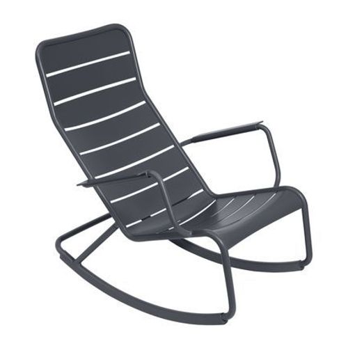 Fermob - Chaise Ã  Bascule Luxembourg - 47 Anthracite Mat  - Gris