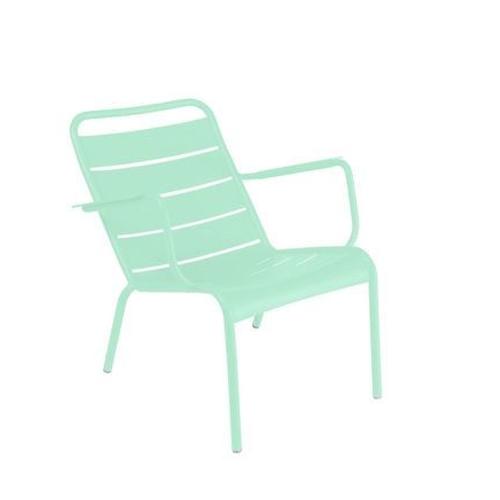 Fermob - Chaise Basse Luxembourg - 83 Vert Opaline  - Vert
