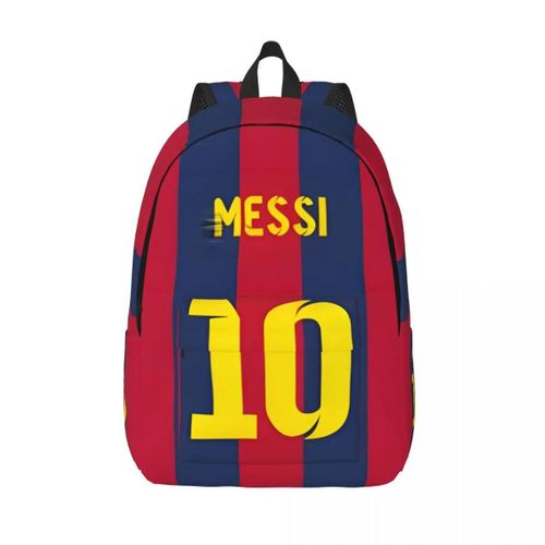 Messi Bags Numéro 10 Pour Filles garcons Grande Capacité etudiant Sac À Dos Léger Imperméable Sac À Dos