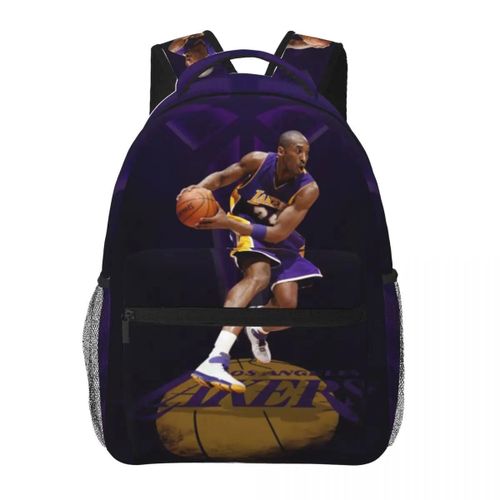 Sac à dos Kobe-Bryant pour filles et garcons, grande capacité, léger et étanche, 17 pouces