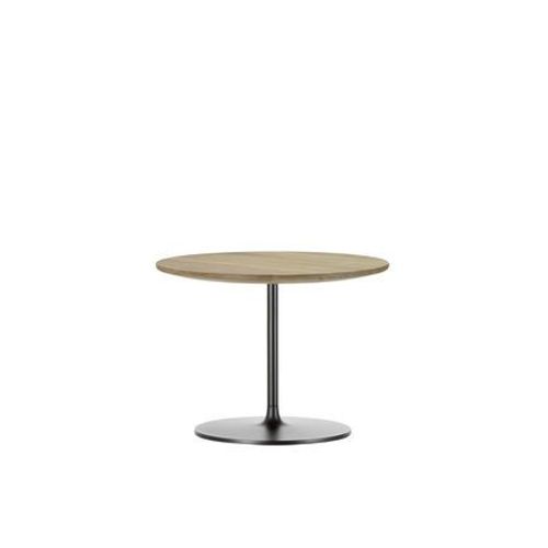 Vitra - Table Occasional Low - Noyer Amã©Ricain Massif, Huilã© - Hauteur 35 Cm  - Marron