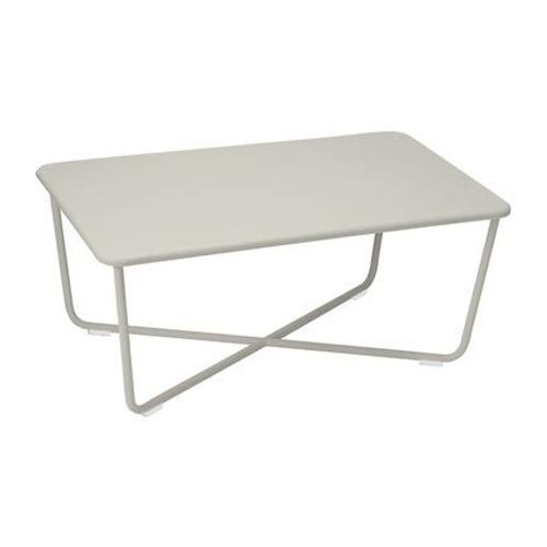 Fermob - Table Basse Croisette - A5 Gris Argile  - Gris