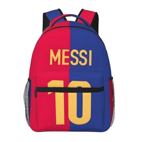 Sac à dos léger imprime numéro 10 de l'Argentine Messi, nouveau modèle tendance, 43 cm