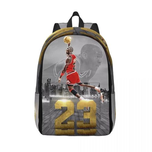 Sac à dos Michael Jordan pour filles et garcons, grande capacité, léger et imperméable