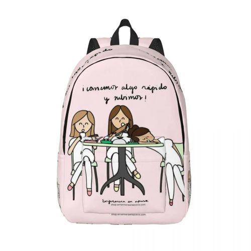 Sac à dos léger pour médecin et infirmière, nouveau modèle tendance, imprime