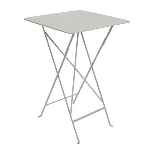 Fermob - Table Haute Bistro - A5 Gris Argile  - Gris