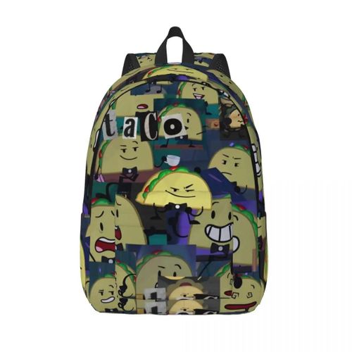 Sac à dos mignon Sandwich BFDI Battle for Dream Island, cadeau pour lycée, randonnée, voyage, sac à dos pour hommes et femmes, sac à bandoulière universitaire