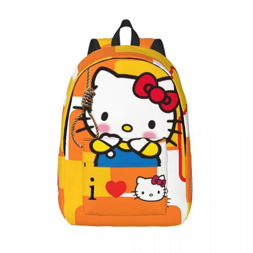 Sac à main Daily Cats pour le travail, bandoulière robuste Hello Kitty, pour adolescentes, garcons, hommes, femmes, adultes, maternelle, cadeau
