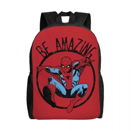 Sacs à dos Spiderman personnalises - Soyez incroyable Spider Jump pour hommes et femmes - Sac d'ecole imperméable imprime