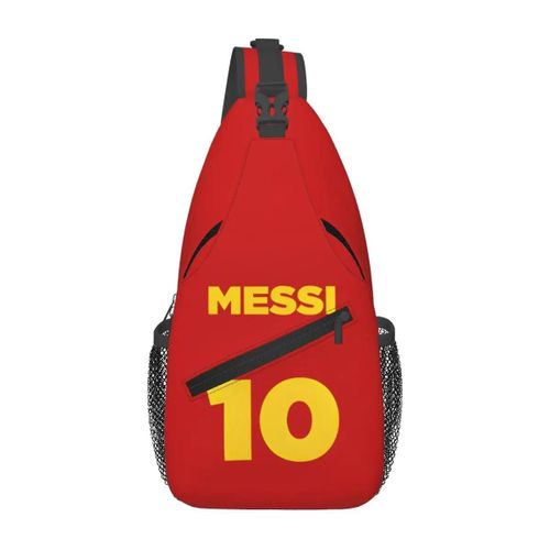 Sac à bandoulière Messi Num 10 pour homme et femme, sac de poitrine, sac à dos à bandoulière, sac de voyage