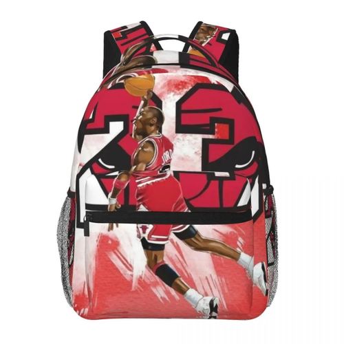 Sac à dos léger Michael Jordan, nouveau modèle tendance, imprime, 43 cm