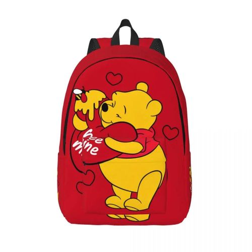 Sac à dos Winnie l'ourson pour ecoliers, garcons et filles, ideal pour l'extérieur