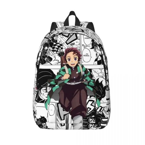 Sac à dos Demon Slayer Tanjiro Kamado pour ecoliers, cartable, sac de jour, sac de maternelle, cadeau