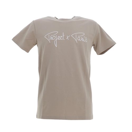 Tee Shirt Manches Courtes Project X Paris T-Shirt Beige Xs