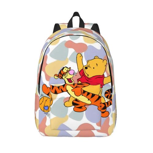 Sac d'université célèbre animation robuste épaule Winnie l'ourson fille enfant cadeau double usage sac pour ordinateur portable randonnée