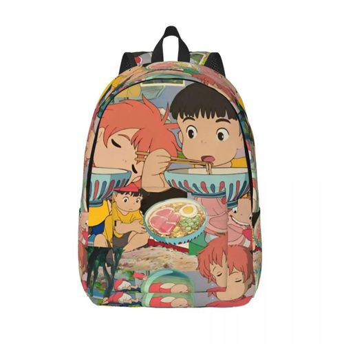 Sac à dos Ponyoed Fantasy Film, sac à dos pour collégiens, lycéens, etudiants, cartable japonais anime, sac à dos pour hommes et femmes, durable