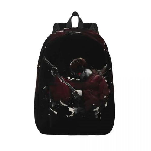 Sac à dos remarquable Rurouni Kenshin pour etudiants, portable pour le travail, le bureau, cadeau, sac de rangement à bandoulière robuste