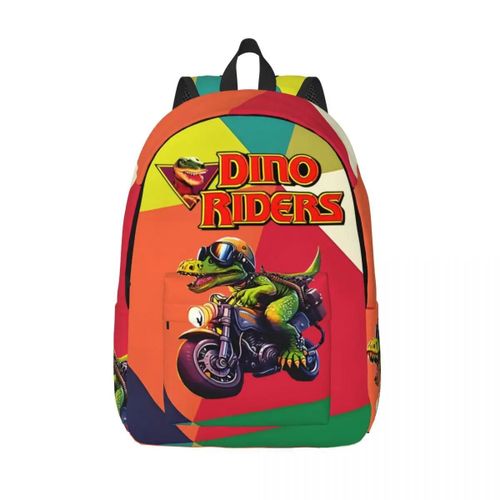 Pour les amateurs de dinosaures, sac de maternelle D-Dino Riders, personnel de bureau, design Harajuku, pour le travail, pour les cadeaux, sac à main à bandoulière robuste