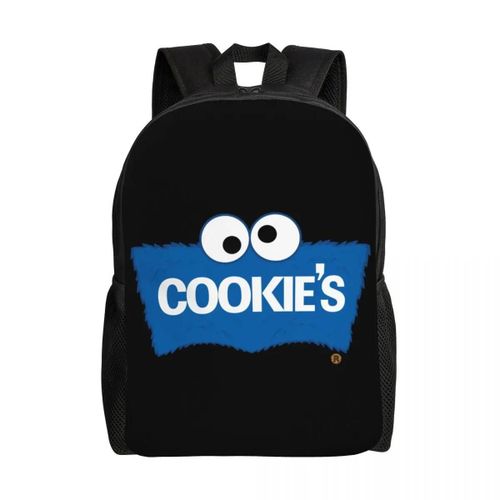 Sac à dos personnalise avec biscuits pour hommes et femmes, imperméable, pour l'ecole et l'université, avec impression