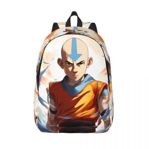 Le regard d'Aang pour les adolescents, les sacs d'ecole, les sacs à dos en toile Avatar le dernier maître de l'air, pour le primaire, le lycée, l'université, les voyages