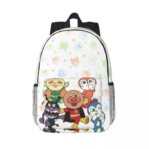 Sac à dos léger imprime Anpanman, nouveau modèle tendance, 15 pouces