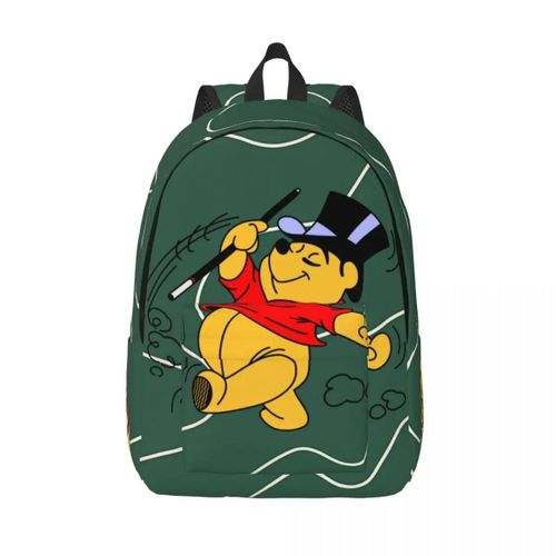 Sacs à dos tendance pour enfants, sac à dos de randonnée robuste à bandoulière Winnie l'ourson, sac à livres pour adolescents, cadeau ideal